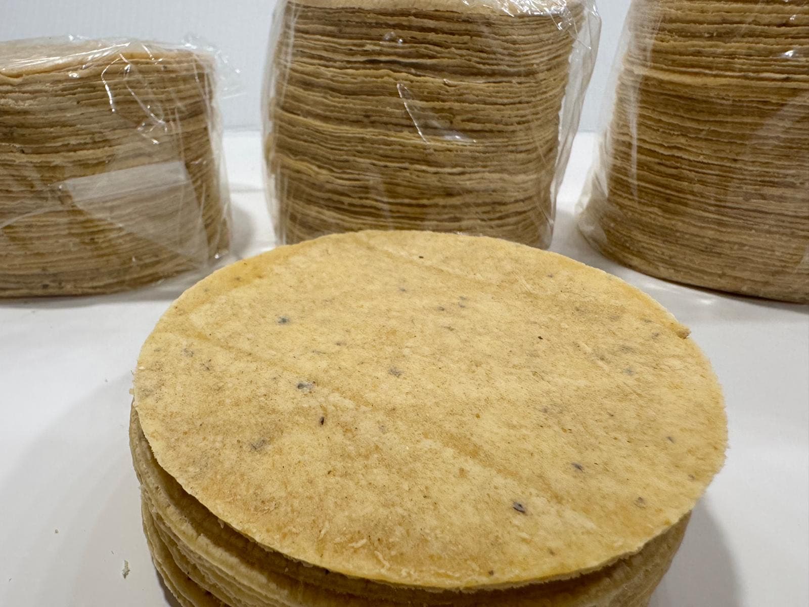 Nixtamal corn tortilla